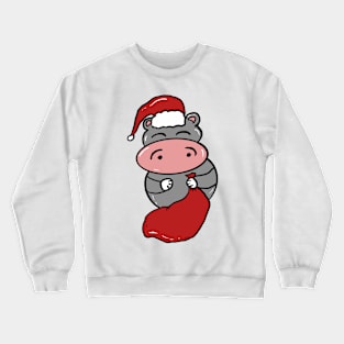 Happy Hippo Crewneck Sweatshirt